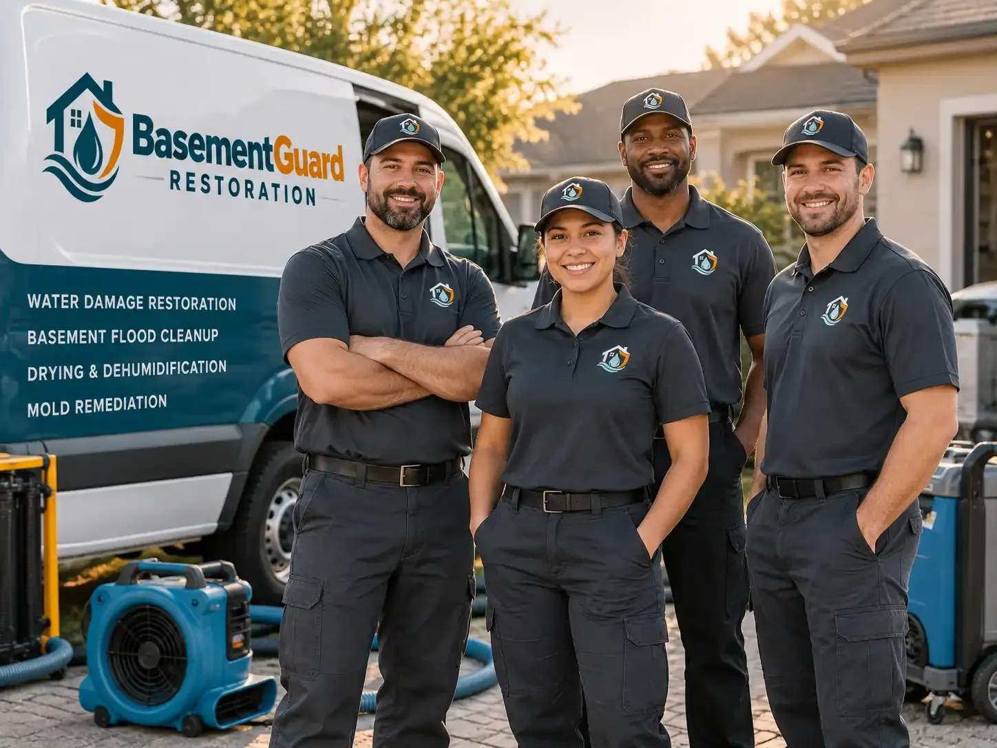 Basement Water Damage Restoration company in Prairieville, LA